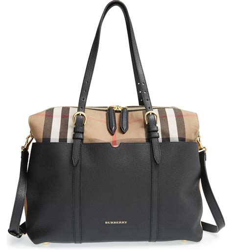 Burberry Mason House Check Diaper Bag .